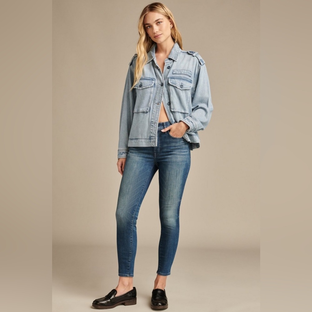 Lucky Jeans High Rise Bridgette Skinny Jeans